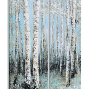 Abstract Forest Canvas Wall Art